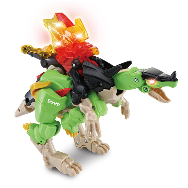 Groene speelgoed dinosaurus voor kinderen