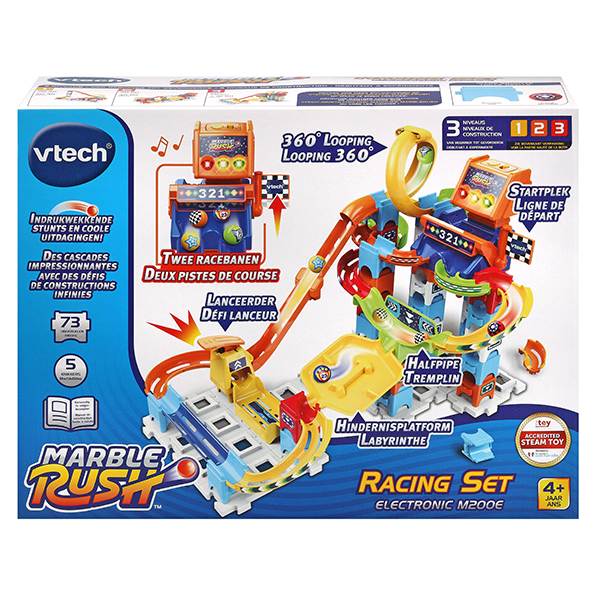 VTECH - Marble Rush Circuit à Billes - Racing Set Electronic M200E -  Cdiscount Jeux - Jouets