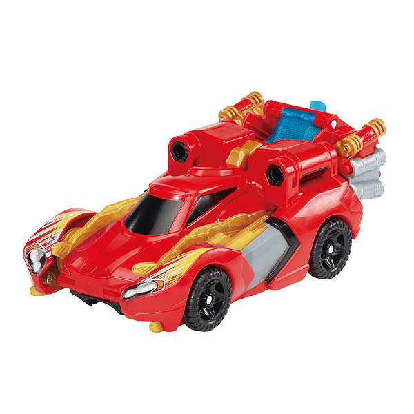 Rode raceauto voor kinderen