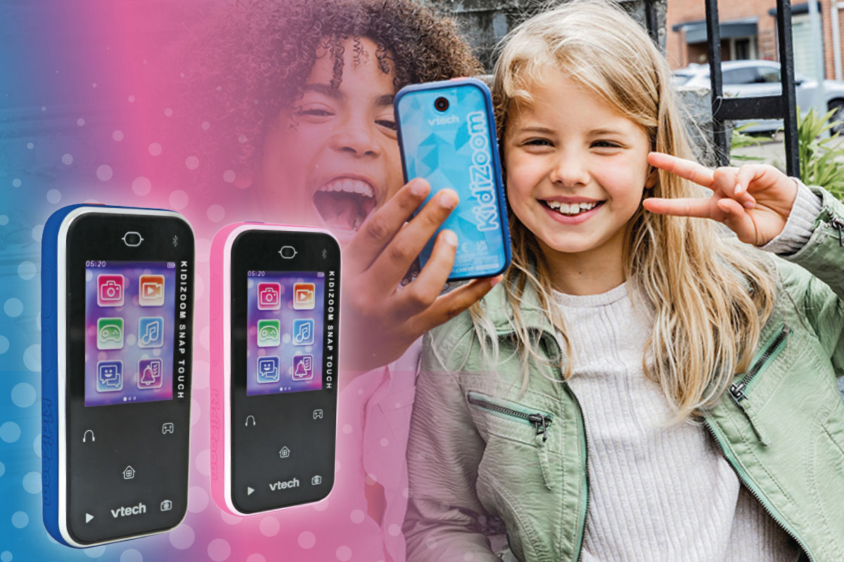 KidiZoom Snap Touch: gadget voor kinderen in smartphone jasje